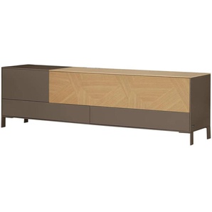 Jette Home Lowboard Slice - braun - Materialmix - 220 cm - 65 cm - cm 50,0 | Möbel Kraft