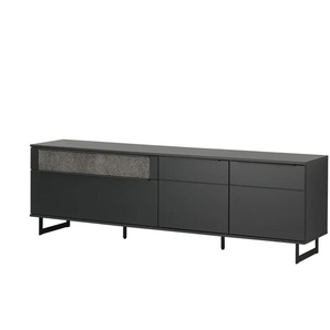 Jette Home Lowboard  Stone ¦ grau ¦ Maße (cm): B: 221 H: 69 T: 46.0