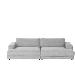 Jette Home Megasofa Cord Sila - grau - Materialmix - 290 cm - 85 cm - cm 170,0 | Möbel Kraft