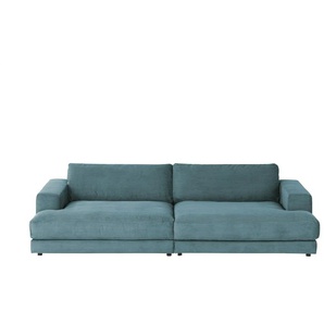 Jette Home Megasofa Cord Sila - türkis/petrol - Materialmix - 290 cm - 85 cm - cm 170,0 | Möbel Kraft