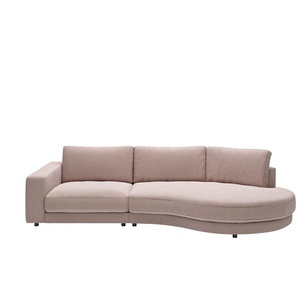 Jette Home Organisches Einzelsofa in Cord Sila ¦ rosa/pink ¦ Maße (cm): B: 330 H: 85 T: 166.0