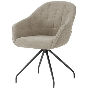 Jette Home Polsterstuhl  Abby ¦ beige ¦ Maße (cm): B: 62 H: 85 T: 69.0
