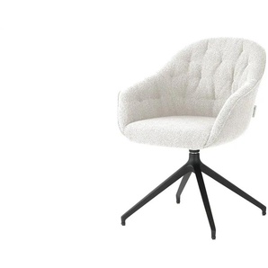 Jette Home Polsterstuhl  Abby ¦ weiß ¦ Maße (cm): B: 62 H: 85 T: 69.0