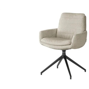 Jette Home Polsterstuhl drehbar Ferro ¦ braun ¦ Maße (cm): B: 64 H: 85 T: 70.0