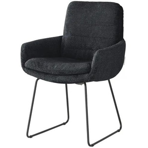 Jette Home Polsterstuhl  Ferro ¦ schwarz ¦ Maße (cm): B: 64 H: 85 T: 70.0