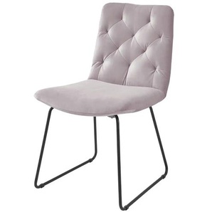 Jette Home Polsterstuhl  Salo ¦ rosa/pink ¦ Maße (cm): B: 52 H: 87 T: 66.0