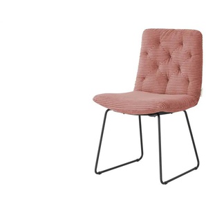 Jette Home Polsterstuhl  Salo ¦ rosa/pink ¦ Maße (cm): B: 52 H: 87 T: 66