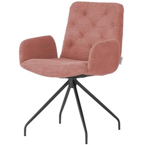 Jette Home Polsterstuhl  Salo ¦ rosa/pink ¦ Maße (cm): B: 59 H: 87 T: 66.0
