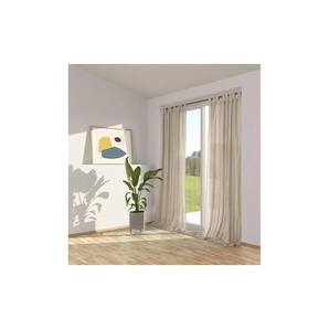 Jette Home Schlaufenschal - grau - Baumwolle - 145 cm - 1 cm | Möbel Kraft