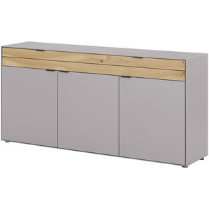 Jette Home Sideboard Como ¦ grau ¦ Maße (cm): B: 182 H: 88 T: 46.0
