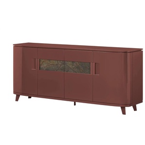 Jette Home Sideboard  Pedra ¦ rot ¦ Maße (cm): B: 190 H: 82 T: 45