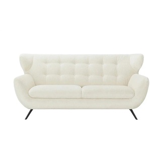 Jette Home Sofa aus Mikrofaser Mellow ¦ weiß ¦ Maße (cm): B: 200 H: 94 T: 95.0