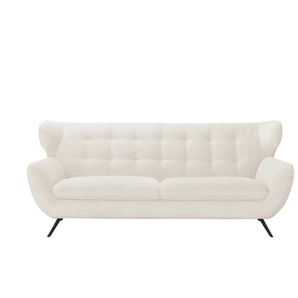 Jette Home Sofa aus Mikrofaser Mellow - weiß - Materialmix - 225 cm - 94 cm - cm 95,0 | Möbel Kraft