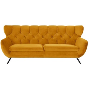 Jette Home Sofa  Caldara ¦ gelb ¦ Maße (cm): B: 225 H: 94 T: 95.0