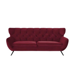Jette Home Sofa  Caldara ¦ rot ¦ Maße (cm): B: 225 H: 94 T: 95.0
