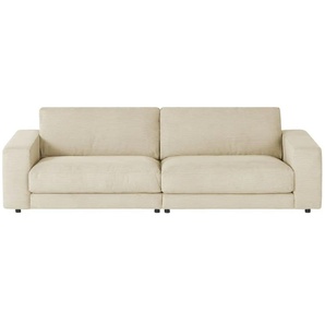 Jette Home Sofa Cord Sila ¦ creme ¦ Maße (cm): B: 250 H: 85 T: 127.0