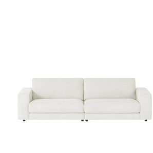 Jette Home Sofa Cord Sila - weiß - Materialmix - 250 cm - 85 cm - cm 107,0 | Möbel Kraft