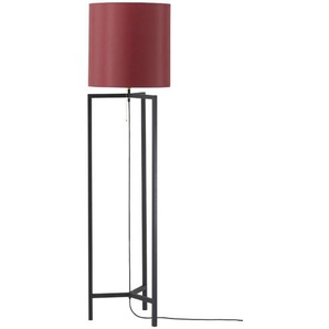Jette Home Stehleuchte 1-flg.Schirm Stoff  Beere   ¦ rot ¦ Maße (cm): H: 150  Ø: 40