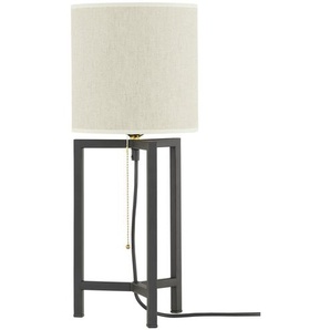 Jette Home Tischleuchte 1-flg.Schirm Leinen / natur - beige - Materialmix - 51 cm - [20.0] | Möbel Kraft