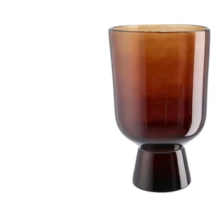 Jette Home Vase und Windlicht - braun - Glas - 32,5 cm - [20.0] | Möbel Kraft