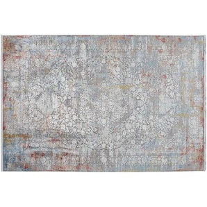 Jette Home Webteppich Unique - grau - Viskose,Synthetische Fasern - 200 cm | Möbel Kraft