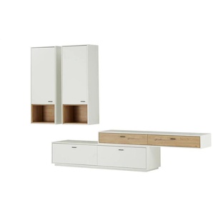 Jette Home Wohnkombination  Coruna ¦ weiß ¦ Maße (cm): B: 326 H: 208 T: 50.0