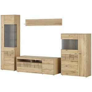 Jette Home Wohnkombination  Laguna ¦ holzfarben ¦ Maße (cm): B: 311 H: 207 T: 51.0