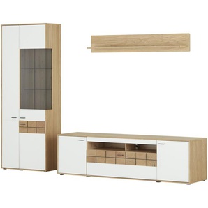 Jette Home Wohnkombination  Laguna ¦ weiß ¦ Maße (cm): B: 277 H: 207 T: 51.0