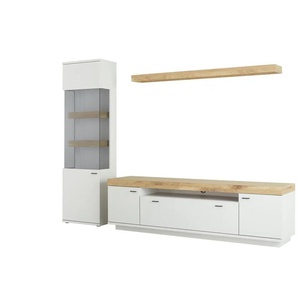 Jette Home Wohnkombination Neapel - grau - Materialmix - 271 cm - 209 cm - cm 50,0 | Möbel Kraft