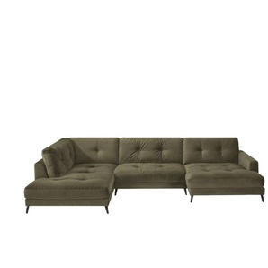 Jette Home Wohnlandschaft Jette Return - grün - Materialmix - 359 cm - 84 cm | Möbel Kraft