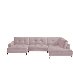Jette Home Wohnlandschaft Jette Return - rosa/pink - Materialmix - 359 cm - 84 cm - cm 105,0 | Möbel Kraft