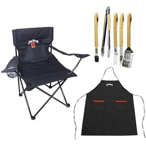Jim Beam BBQ Grillbesteck-Set, (7 tlg)