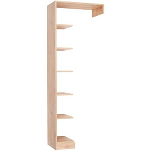Jimmylee Babyregal Leo , Eiche , Holzwerkstoff , 5 Fächer , 77x209x40 cm , DIN EN ISO 9001 , Kinder & Jugendmöbel, Kindermöbel, Kinderregale