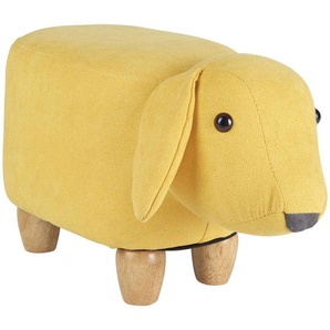 Jimmylee Kindersessel Mini Dog Brisko, Gelb, Textil, 27x28x50 cm, Fsc, Babymöbel, Kindersitzgruppen