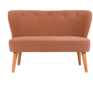 Jimmylee Kindersitzbank Teddy , Cappuccino , Holz, Kunststoff, Textil , Kautschukholz , 3-Schicht , Uni , 51.5x60.5 cm , Babymöbel, Kindersitzgruppen