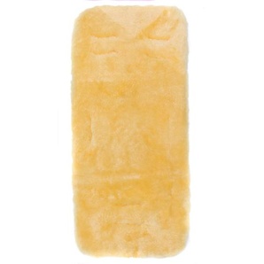 Jimmylee Kinderwageneinlage Kosy, Natur, Fell, 33.5x73 cm, Reach, Oeko-Tex® Standard 100, temperaturausgleichend, Gurtschlitze, schadstofffrei, atmungsaktiv, Baby on Tour, Kinderwagen, Kinderwagen-Zubehör, Sonstiges Kinderwagenzubehör