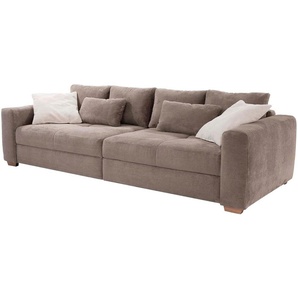 Jockenhöfer Gruppe Big-Sofa Maxi, Federkernpolsterung, inklusive 8 Kissen
