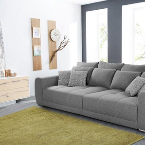 Jockenhöfer Gruppe Big-Sofa Moldau, Inklusive loser Rücken- und Zierkissen, frei im Raum stellbar