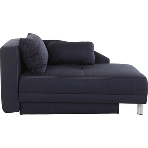 Jockenhöfer Gruppe Recamiere Roy, Chaiselongue mit Bettfunktion und Bettkasten, inklusive Federkern
