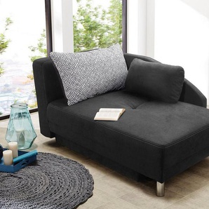 Jockenhöfer Gruppe Recamiere Roy, Chaiselongue mit Bettfunktion und Bettkasten, inklusive Federkern