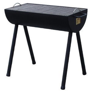 JOEs Half Barrel Grillwanne mit Edelstahlrost JS-33640 - Rumo Barbeque