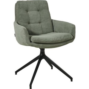 Johann Jakob Armlehnstuhl, Olivgrün, Textil, Drehkreuz, 63x90x69 cm, Blauer Engel, Goldenes M, Dgm, Oeko-Tex® Standard 100, DGM-Emissionslabel,