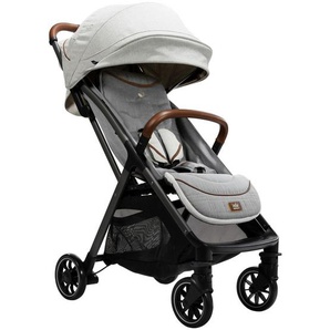 Joie Signature Buggy Parcel, Hellgrau, Metall, 49.5x106x83.1 cm, EN 1888, UV 50+, Feststellbremse, Fußstütze abklappbar, 5-Punkte-Gurt, für Babyschale geeignet, Griff in Lederoptik, Transportsicherung, mit Tragegriff, Einhand-Faltmechanismus, Kinderwagen,
