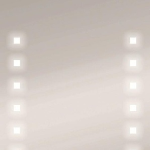 jokey LED-Lichtspiegel Capella II, 60 x 80 cm B/H/T: 2,9 silberfarben Badspiegel Spiegel Wohnaccessoires