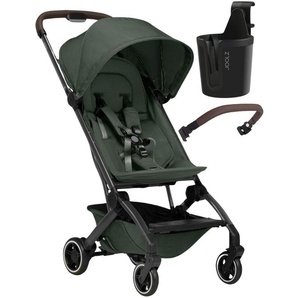 Joolz Aer+ Buggy Komplettset inkl. Sicherheitsbügel und Becherhalter – Forest Green 171001