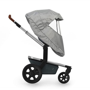 Joolz Regenverdeck, Grau, Transparent, Kunststoff, 14.5x13.5x11.5 cm, reißfest, Klettverschlüsse, Belüftungsloch, Kinderwagen, Kinderwagenzubehör, Kinderwagen-Regenschutz