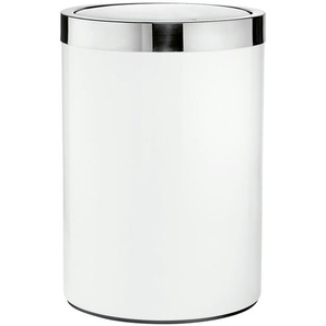 JOOP! Badeimer mit Schwingdeckel  JOOP! Chromeline ¦ silber ¦ Edelstahl ¦ Maße (cm): H: 26  Ø: 18