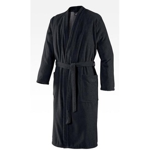 Joop! Bademantel , Schwarz , Textil , Uni , Gr. 54/56 , male , Oeko-Tex® Standard 100, Handmade in Germany , Taschen, besonders flauschig, angenehm warm, hochwertige Qualität , Badtextilien, Bademäntel