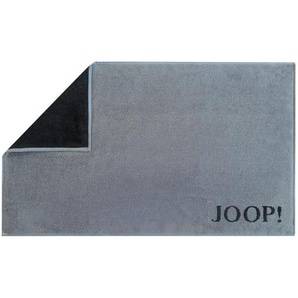 Joop! Badematte Classic Doubleface, Schwarz, Anthrazit, Textil, Uni, rechteckig, 50x80 cm, Oeko-Tex® Standard 100, Made in Germany, schadstoffgeprüft,