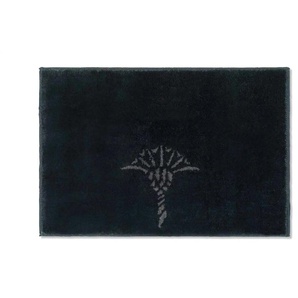 JOOP! Badteppich Cornflower   ¦ schwarz ¦ Synthetik ¦ Maße (cm): B: 60 H: 2